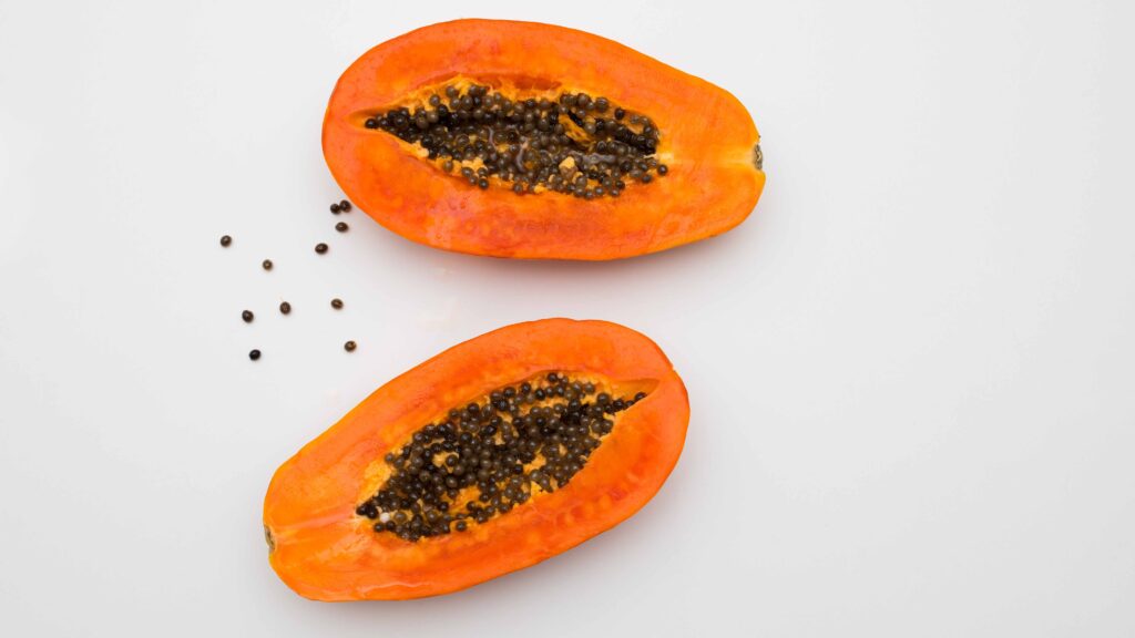papaya to get rid dead skin